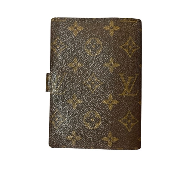 Authentic Louis Vuitton Monogram Leather Agenda PM Passport Holder Organizer - Picture 6 of 11